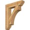 Ekena Millwork Westlake Slat Rough Sawn Bracket, Western Red Cedar, 6"W x 30"D x 36"H BKT06X30X36WTL06RWR - alternate 1